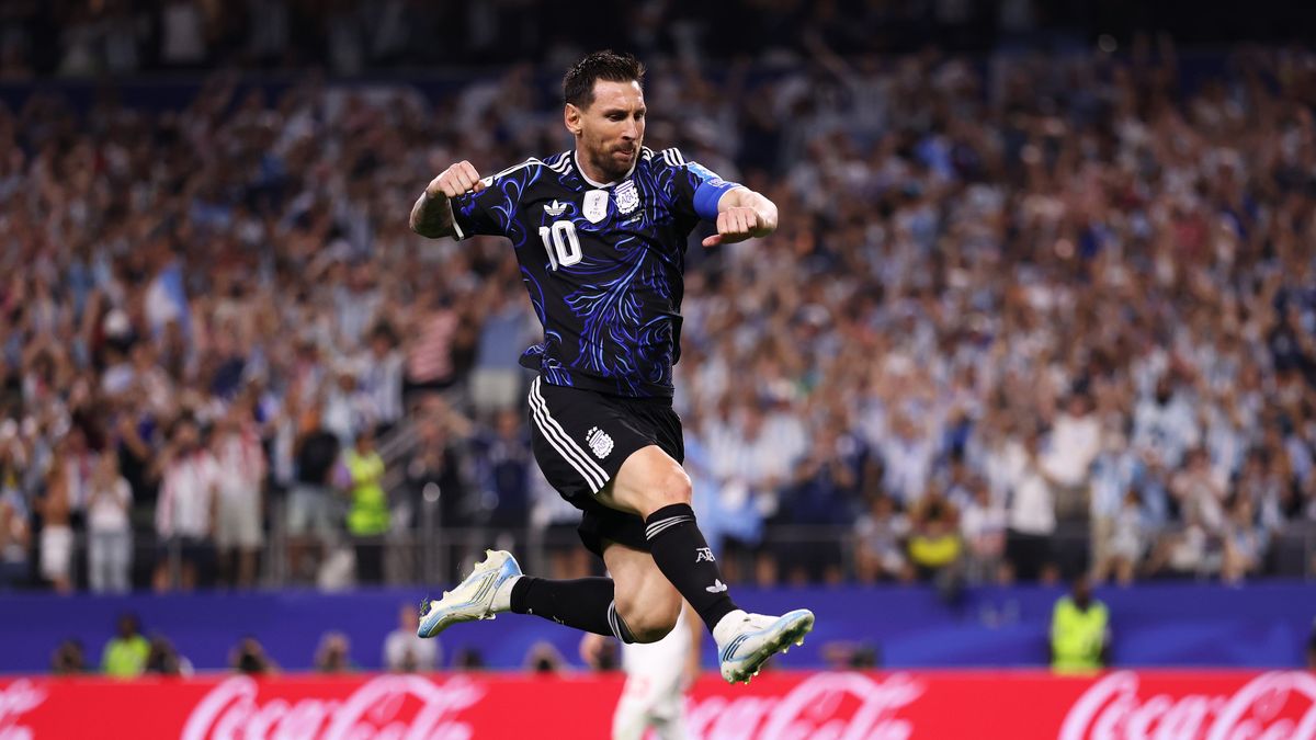Argentina terminó la fase de grupos con puntaje ideal y Lionel Messi sigue haciendo historia