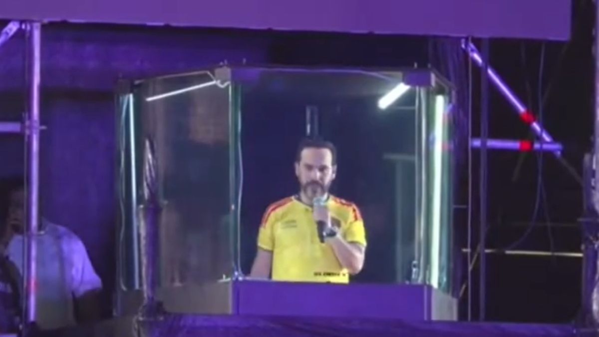 el primer discurso de Abelardo de la Espriella tras ganar la presidencia en Colombia