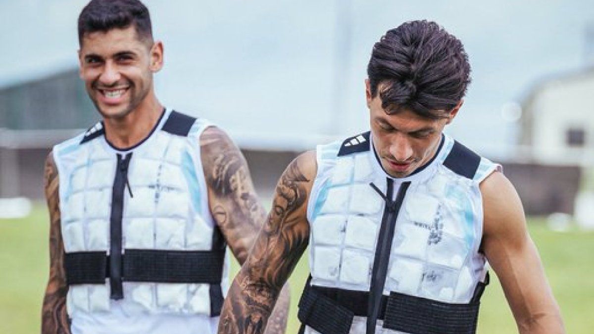 Chalecos de hielo, la innovación que utilizó la Selección argentina en el entrenamiento: cómo son