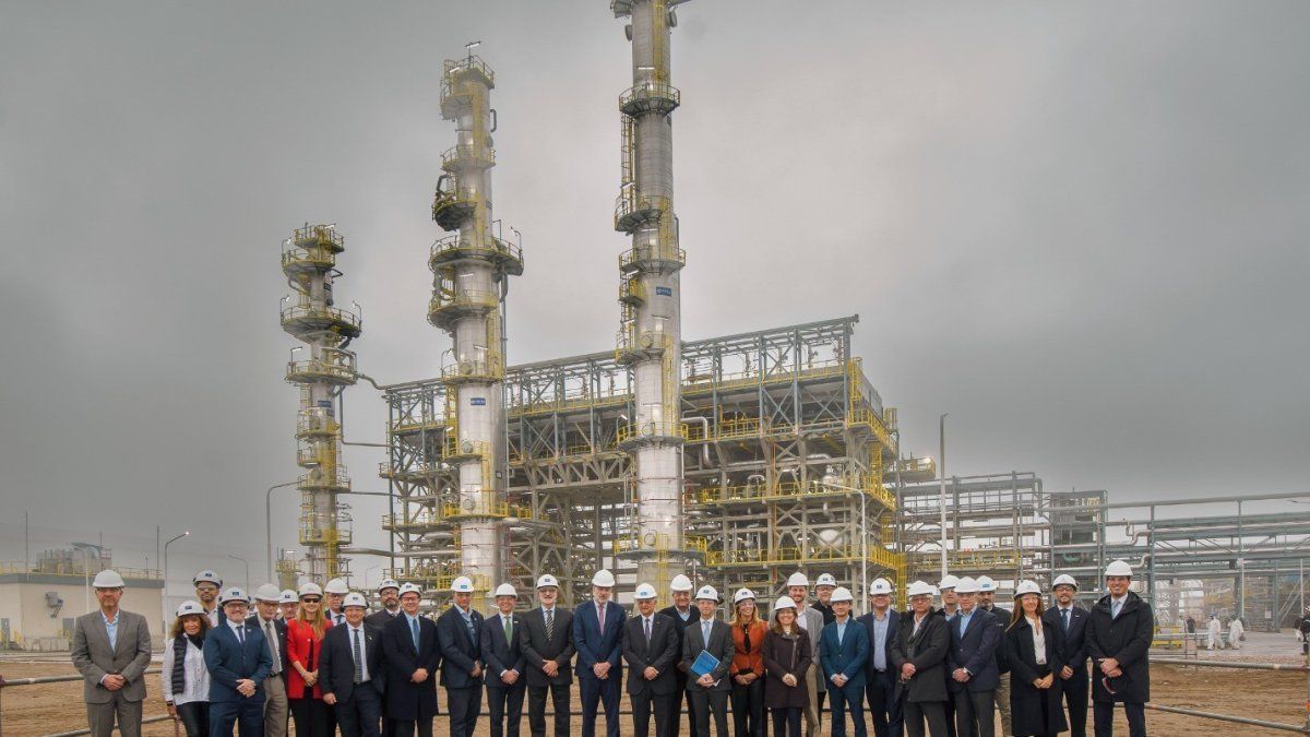 Cómo funciona el nuevo tren de fraccionamiento que transforma el gas de Vaca Muerta en productos de exportación
