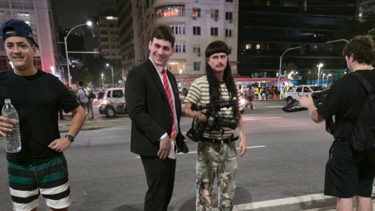 las últimas imágenes del influencer junto a Oliver Tree y Lucas Vignale antes del accidente de helicóptero en Río de Janeiro