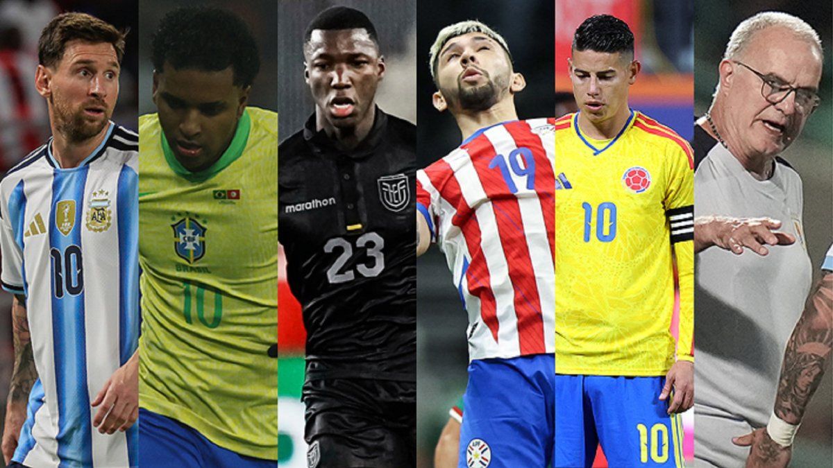 Así llegan las selecciones sudamericanas a la última fecha de la fase de grupos del Mundial 2026