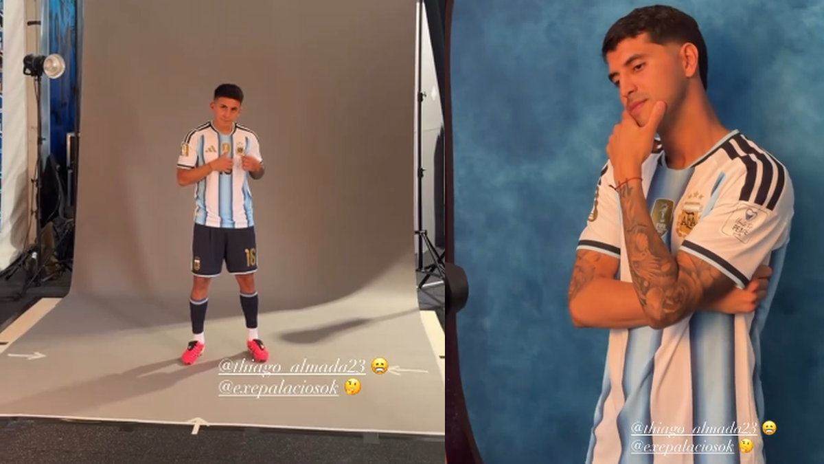 Un jugador de Argentina filtró la sesión de fotos oficiales de la FIFA para el Mundial 2026