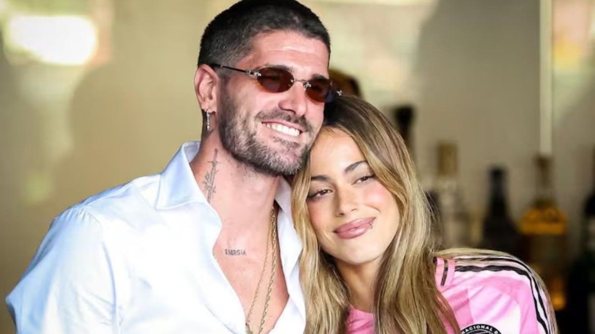 Rodrigo de Paul y Tini Stoessel se reencontraron a pura pasión tras el triunfo argentino: las fotos que se viralizaron