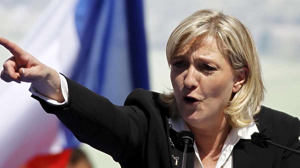 Tras la condena, Le Pen inició la carrera presidencial en medio de una Francia dividida