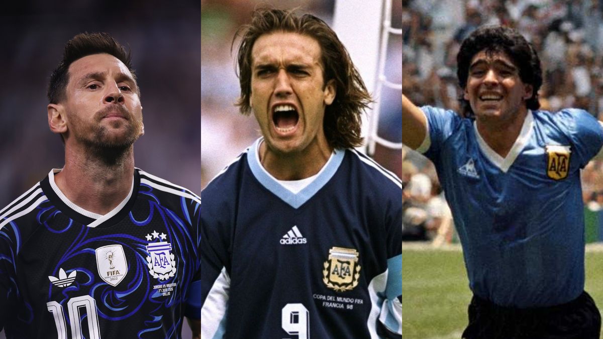 La Selección argentina jugará con la camiseta azul frente a Inglaterra como en 1986 y 1998