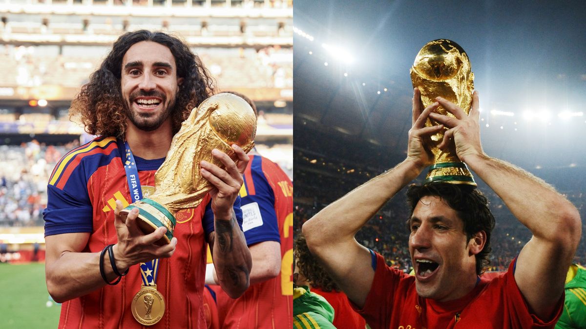 La cábala que Marc Cucurella repitió 16 años después del Mundial 2010 y terminó en otra estrella para España