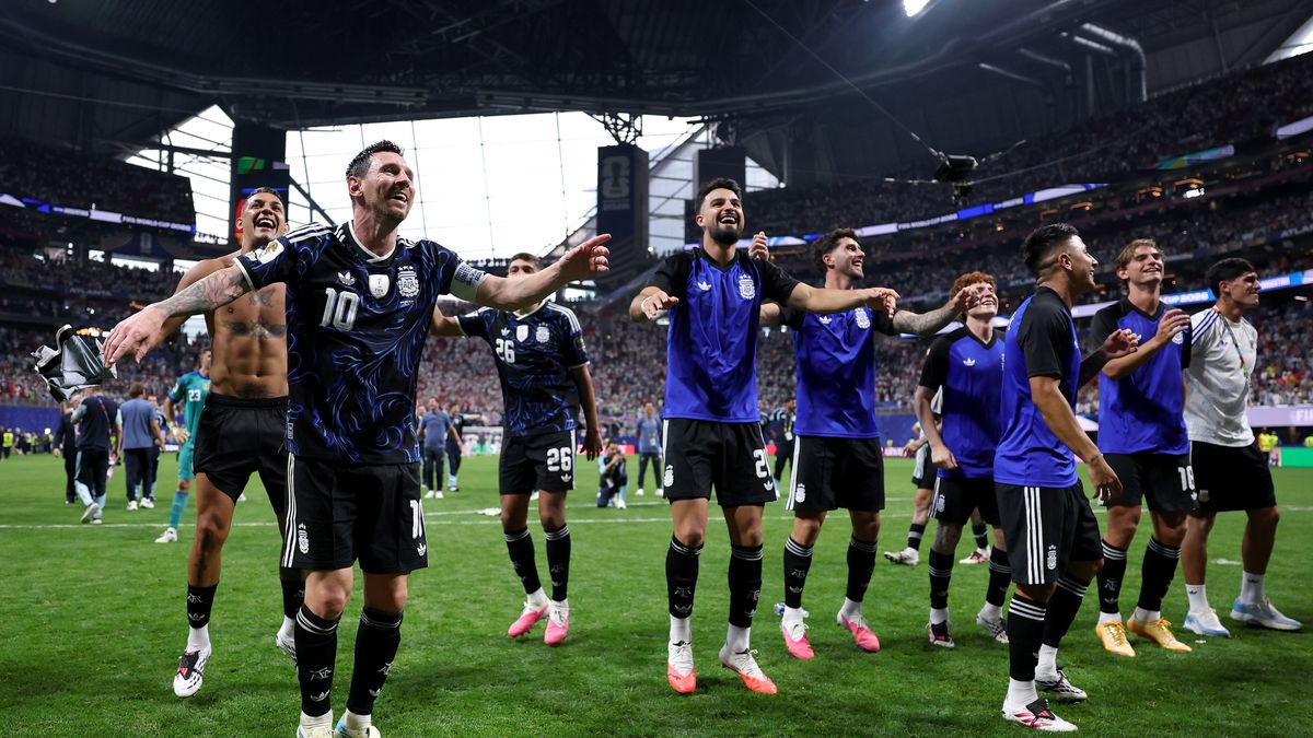 Argentina ganó a lo campeón y esta generación entró en la historia grande del fútbol