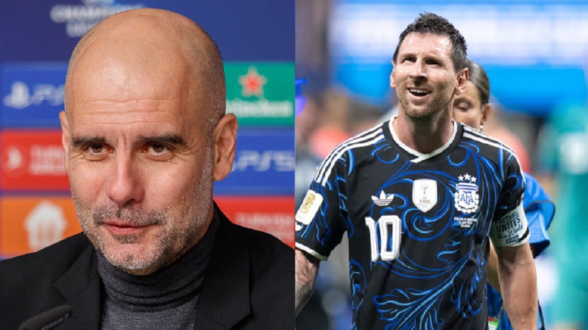 Pep Guardiola se rindió a los pies de Lionel Messi y lo llenó de elogios tras su actuación ante Inglaterra