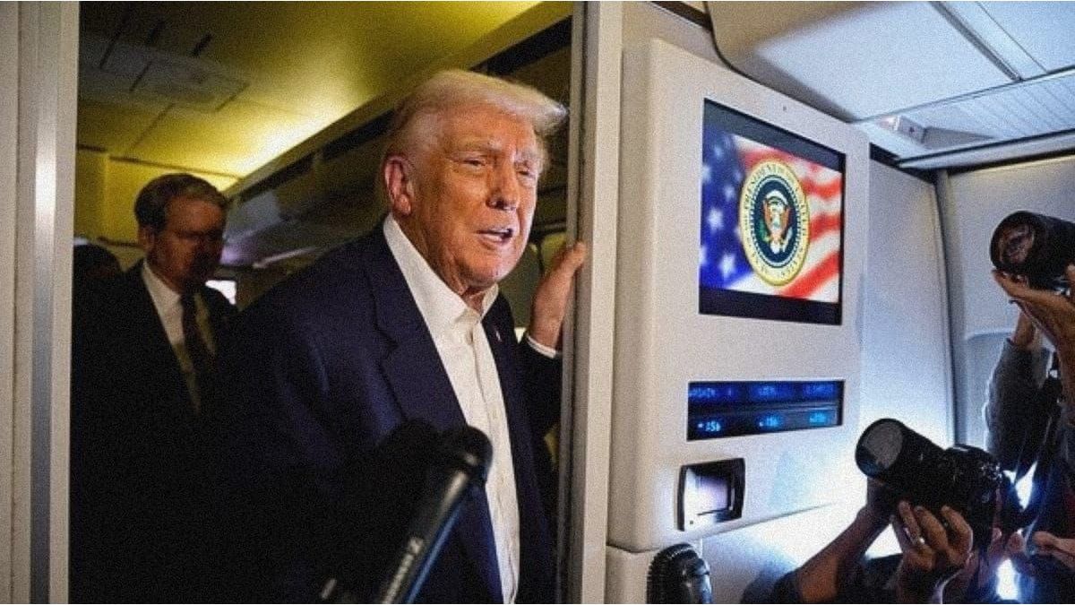 Donald Trump citó a periodistas de The New York Times tras una investigación sobre el nuevo Air Force One