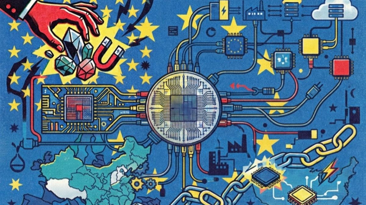 Un estudio revela que los chips de la Unión Europea se enfrentan a un futuro sombrío por riesgos con China y EEUU