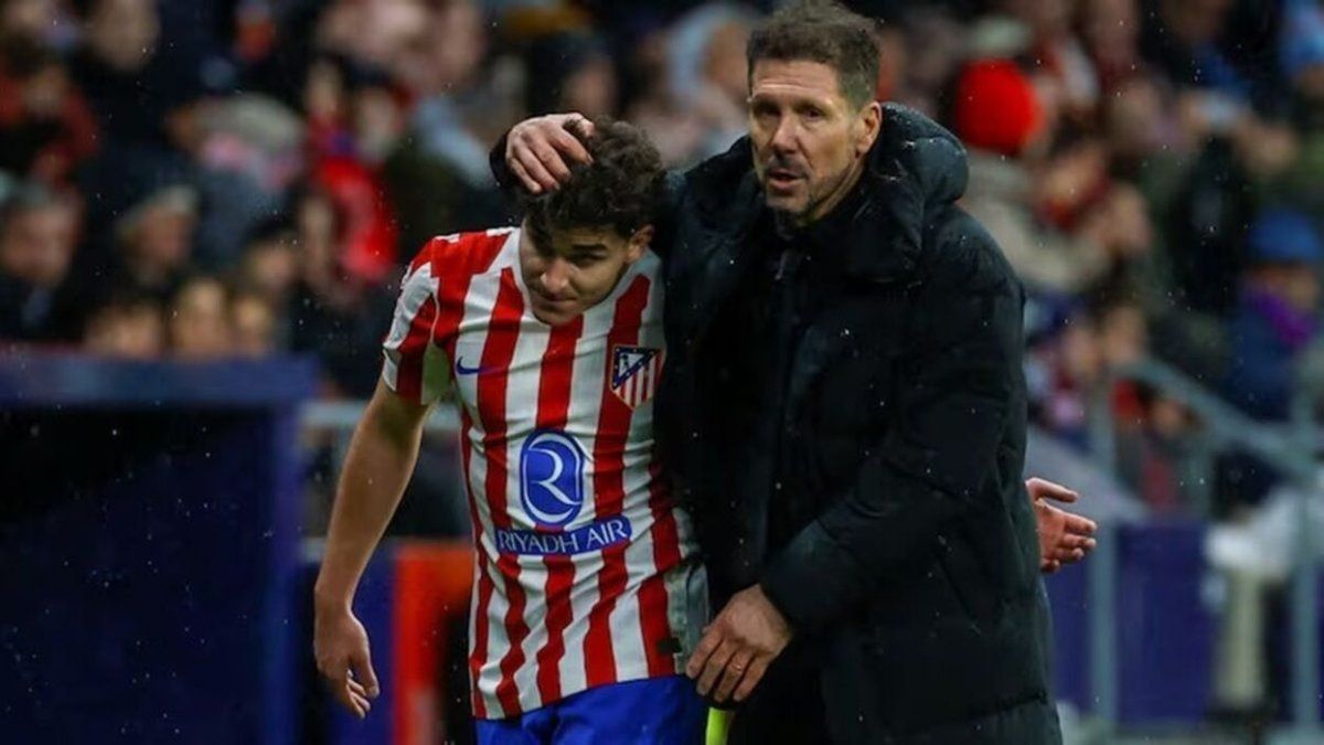 Julián Álvarez volvió a ausentarse y Diego Simeone fue contundente con una frase esperanzadora