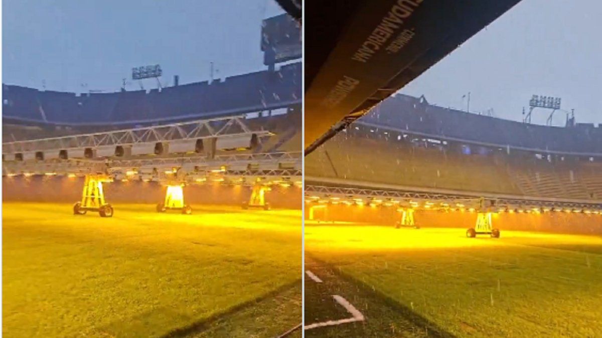 La tecnología térmica que utiliza Boca para recuperar el campo de juego de la Bombonera