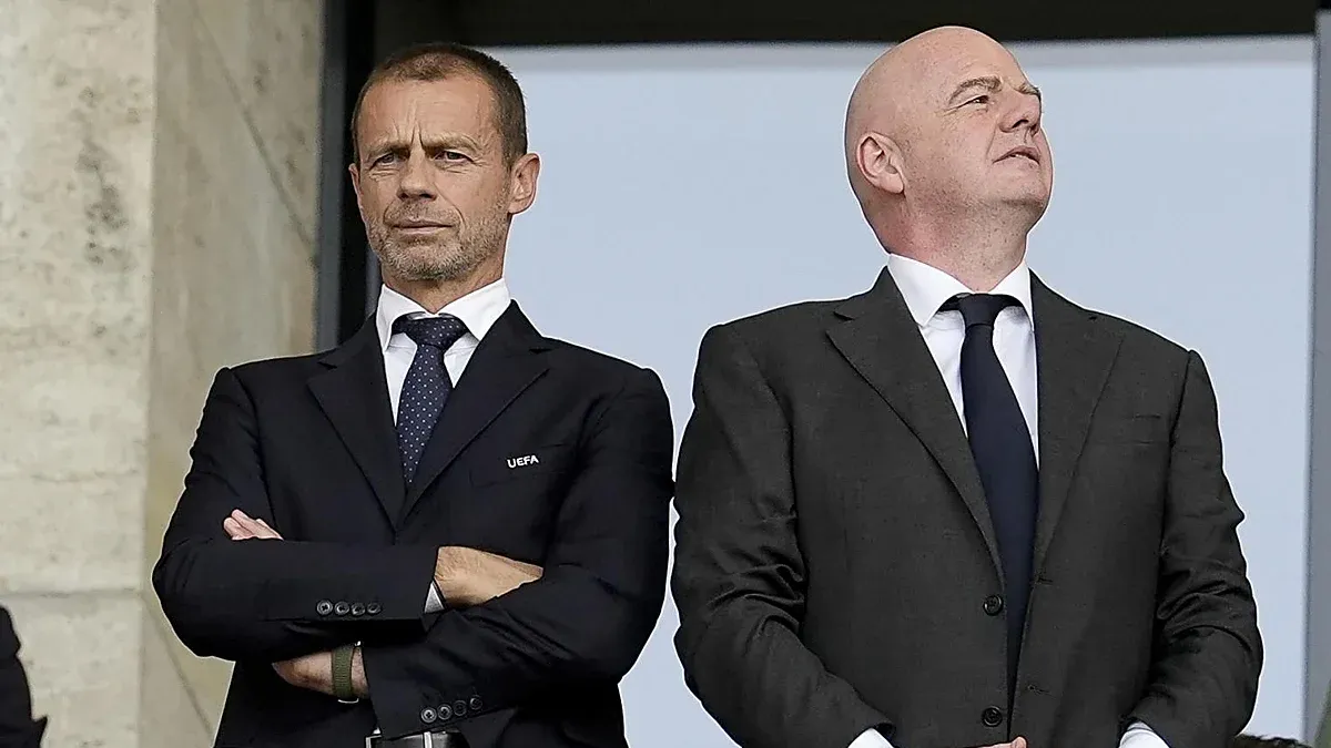 El presidente de la UEFA se bajó como posible sucesor de Gianni Infantino al frente de la FIFA