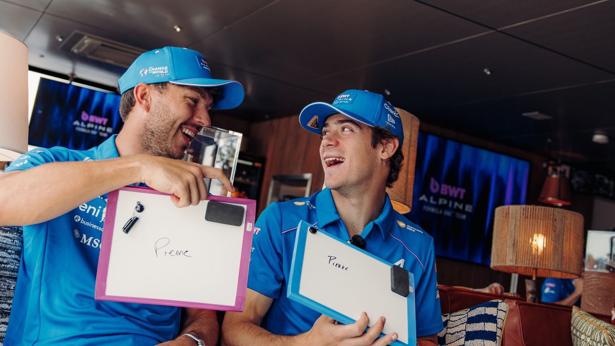 El divertido apodo que le puso Franco Colapinto a Pierre Gasly, su compañero en Alpine
