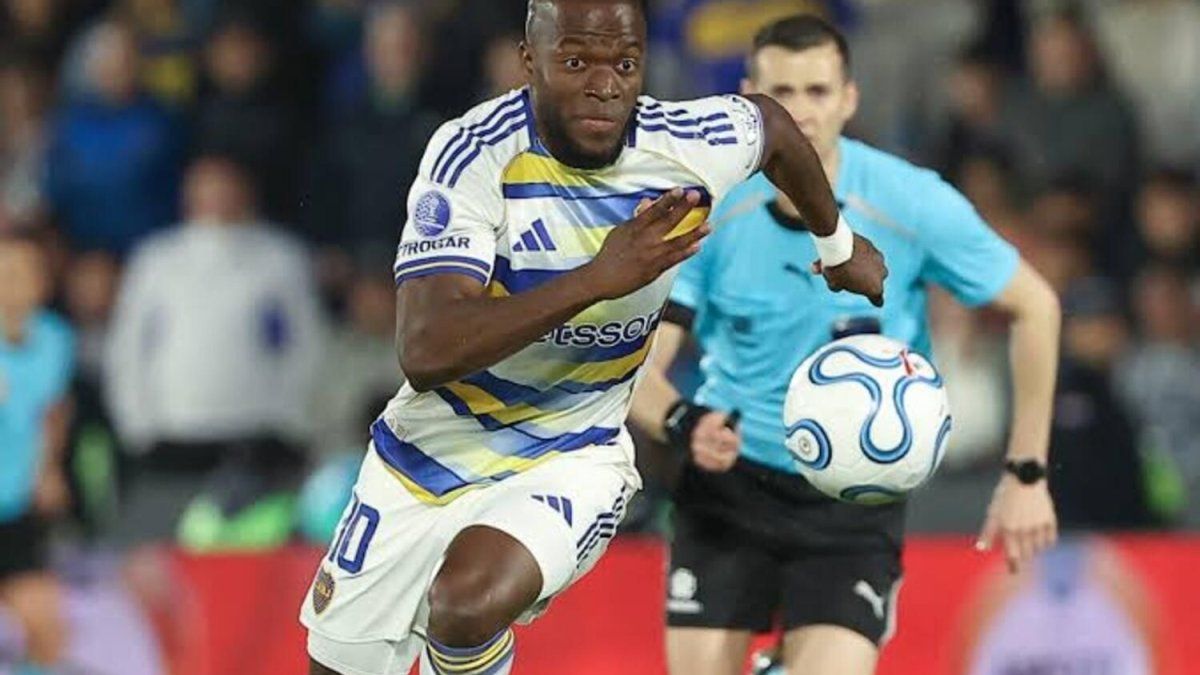 Enner Valencia tuvo sus primeros minutos en Boca en la Copa Sudamericana: cómo fue el debut
