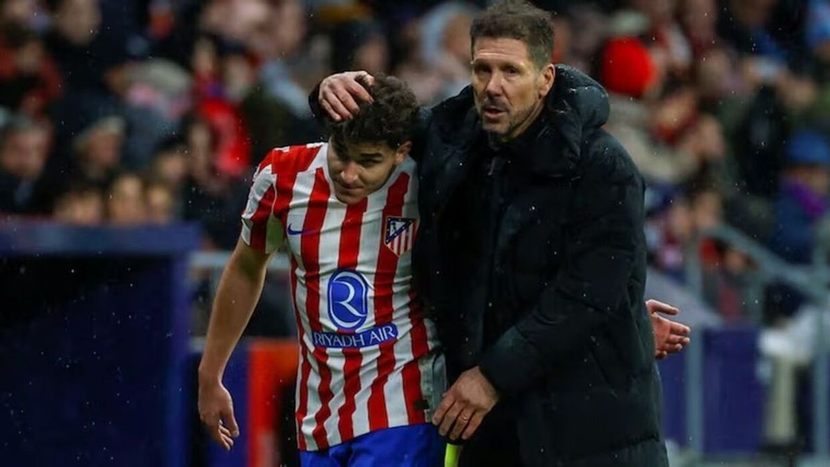 Diego Simeone respaldó a Julián Álvarez tras los insultos y confirmó qué decisión tomó para el duelo ante Villarreal