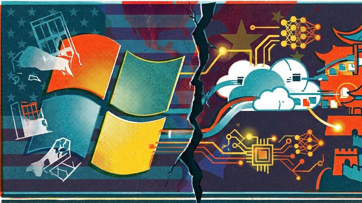 Microsoft se aleja de China por las tensiones con Washington, pero mantiene puentes gracias a la nube y la IA