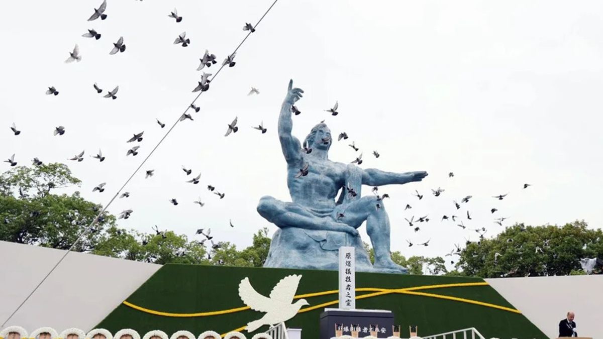 Nagasaki conmemoró el 81° aniversario de la bomba atómica con un llamado al desarme nuclear