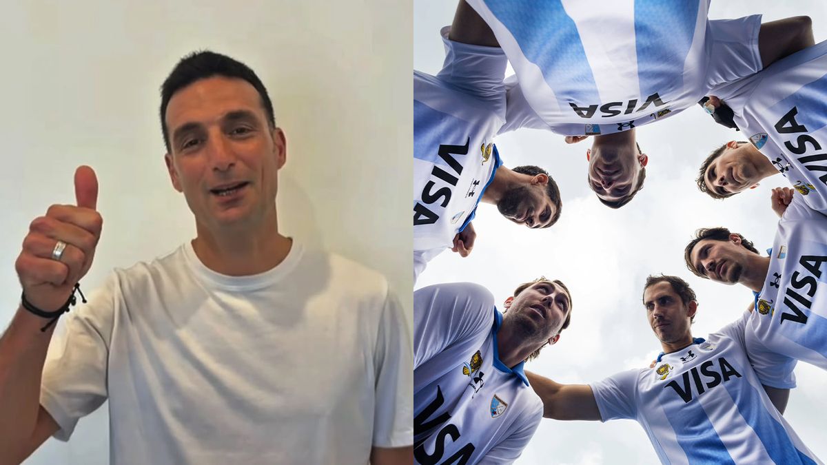 Lionel Scaloni les mandó un mensaje a Las Leonas y Los Leones en la previa del debut en el Mundial de Hockey