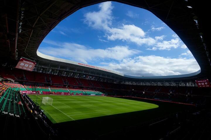 El Moulay El Hassan Stadium de Rabat. (AP)