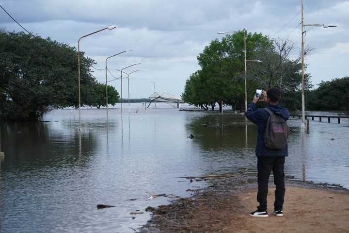 Hay temor por una inundación histórica. Foto: Fernando de la Orden