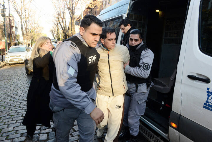 Leal cuando fue indagado por la justicia
Foto: Luciano Thieberger