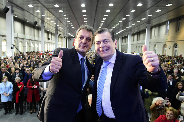 Sergio Massa y Gerardo Zamora.