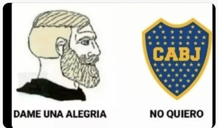 Un meme tras la derrota de Boca ante Vasco da Gama.