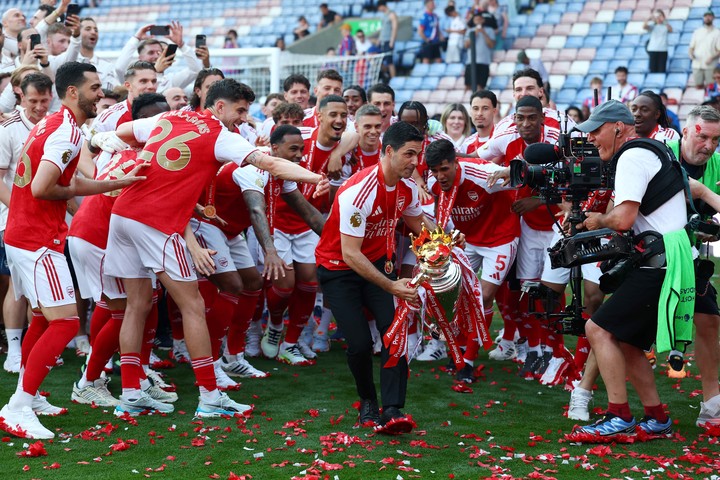 El Arsenal, vigente campeón de la Premier League.