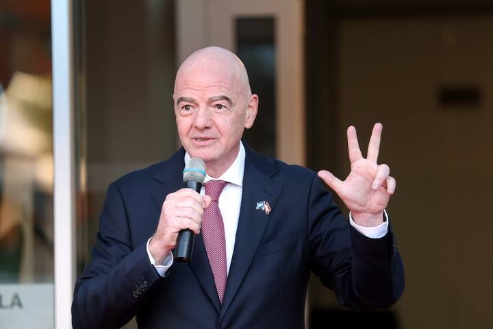 El presidente de la FIFA, Gianni Infantino, encabezó la reunión del Consejo de la FIFA (EFE / archivo).