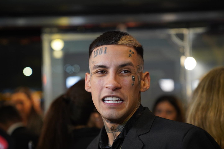 L-Gante, el segundo premiado en la ceremonia.