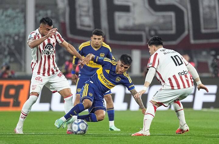 Boca viene de empatar a Instituto.