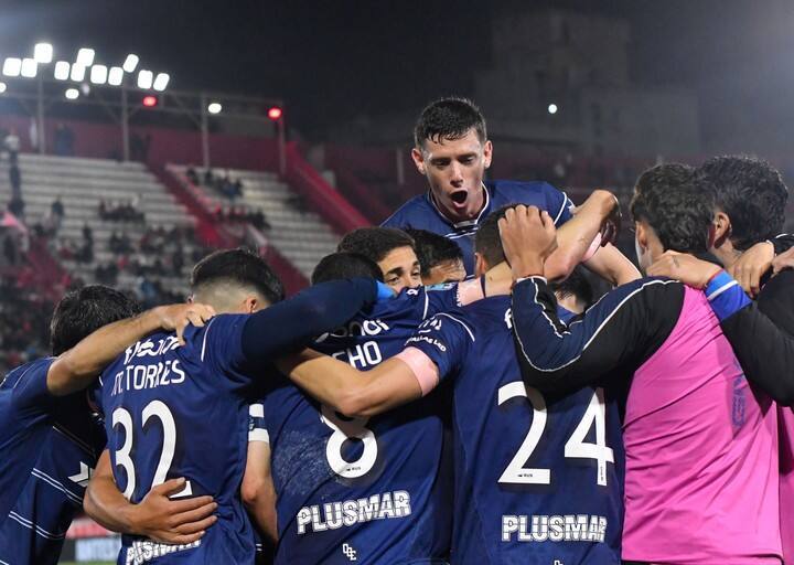 El festejo de Gimnasia.