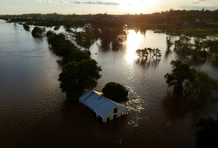 En Corrientes dicen que el máximo nivel de crecida será en febrero o marzo. Foto: Fernando de la Orden