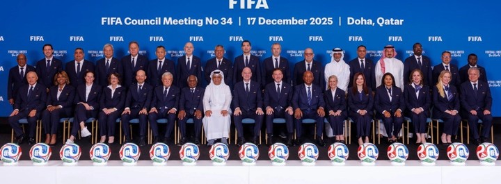 El Consejo de la FIFA, edición 34, que se realizó en Doha, a fines de 2025.