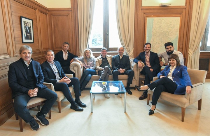 La reunión de mesa política del Gobierno de Milei