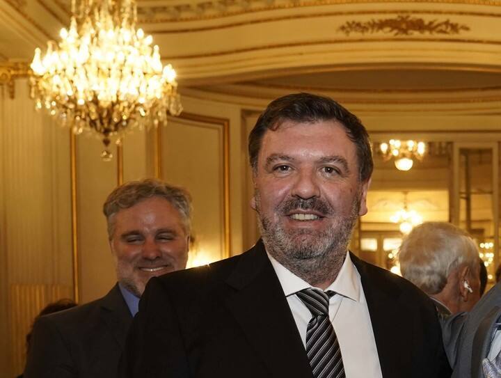 Foto: Fernando de la Orden / El juez Ariel Lijo Gabriel Cavallo es nombrado personalidad destacada las ciencias jurídicas ciudad Buenos Aires en salón dorado legislatura porteña.
26-03-2025 - FTP CLARIN _FER8186_2.JPG Z DelaOrden
