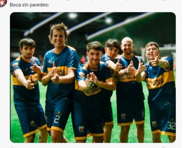 Un meme tras la derrota de Boca ante Vasco da Gama.
