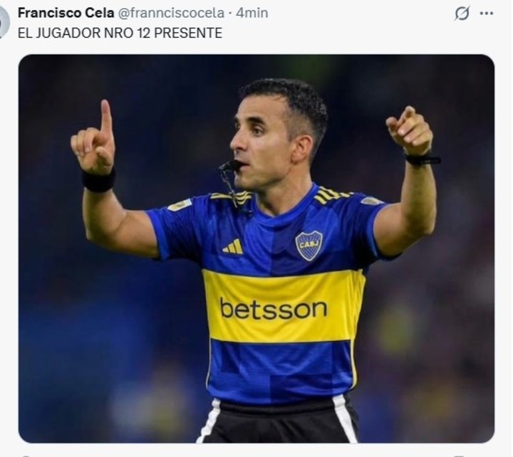 Un meme tras la derrota de Boca ante Vasco da Gama.
